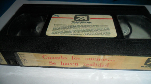 Vhs Cuando Los Sueños Se Hacen Realidad