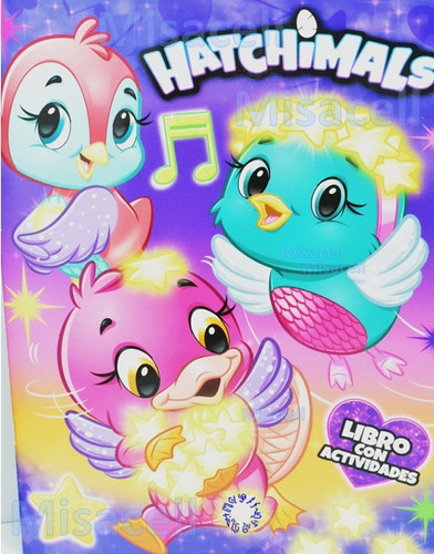 10 Libros Colorear Hatchimals Recuerdo Fiesta :)