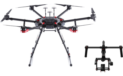 Dji Matrice 600 Pro Hexacopter With Ronin-mx Gimbal Kit