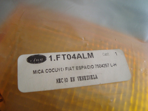 Mica Cocuyos Luz De Cruce Izquierdo Fiat Spazio (2 Unidades)