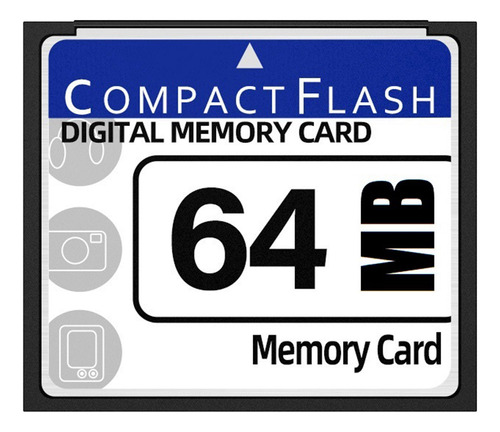 3 Tarjetas De Memoria Compact Flash De 64 Mb Para Cámara, Ma