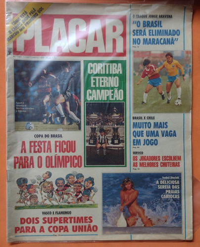 Revista Placar 1003 Setembro 1989 Escudinhos