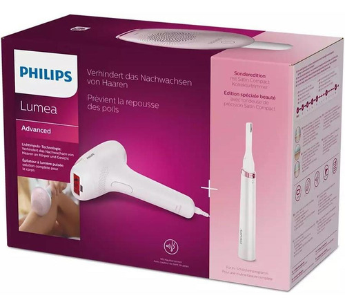 Imagen 6 de 8 de Depiladora Philips Ipl Lumea Advanced Bri920 Luz