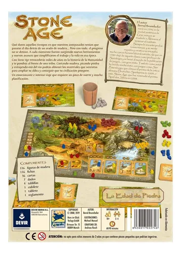 Stone Age Juego De Mesa Original En Español Devir