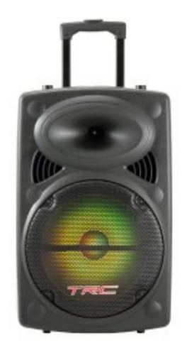 Alto-falante TRC Sound High Power TRC 436 com bluetooth preto 110V/240V 