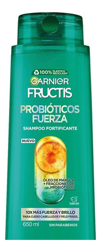 Shamppoo Garnier Fructis Probióticos Fuerza 650ml