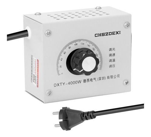 Regulador De Voltaje Variable Compacto De Velocidad Portátil
