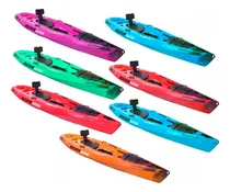 Comprar Kayak Rocker Wave Fishing Recreacional +flotadores+espejo Pe
