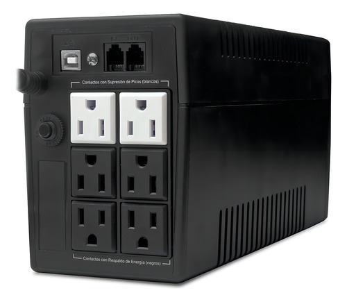 No Break, Koblenz 550va com até 45 minutos de backup. Cor: Preto