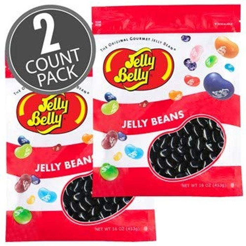 Jelly Belly Licorice Jelly Beans  2 Libras En Bolsas Resell