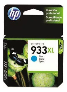 Cartucho Hp 933xl Color Cian  7610 7110 Orig