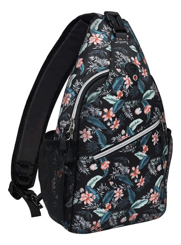 Mosiso Sling Backpack, Multipurpose Travel Hiking Daypack Ro
