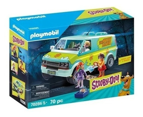 Playmobil 70286 Scooby-doo! Van La Máquina Del Misterio