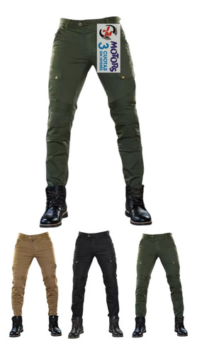 Jm Pantalon Cargo Brooklyn Williams Kevlar Con Protecciones