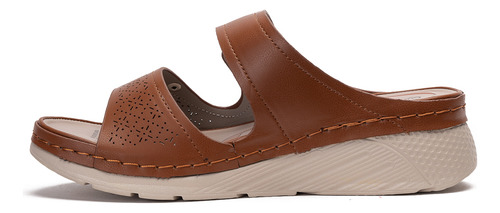 Sandalia Mujer Café Samanta Thunder Blue
