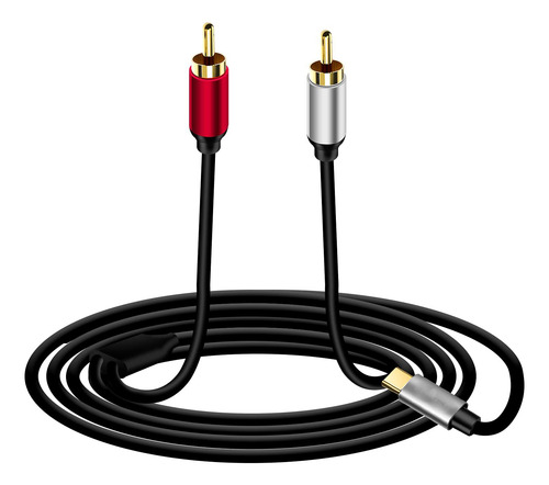 Cable De Audio Rca A Usb C De 3 Pies, Juego De Coche Rca Mac
