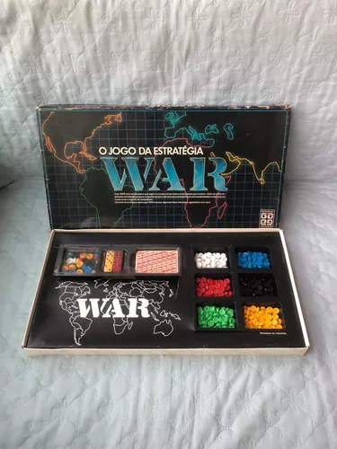 Jogo War Grow 1986 Completo Antigo