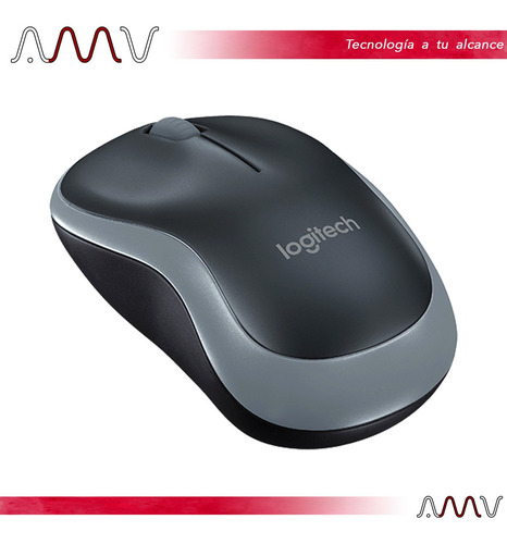 Mouse inalámbrico Logitech M185 gris