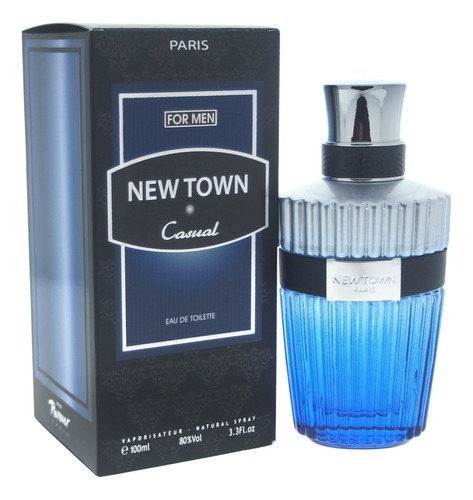 Perfume Lomani New Town Cologne Para Hombre 100 Ml