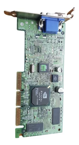 Placa De Video Agp Vga Nvidia - Compaq