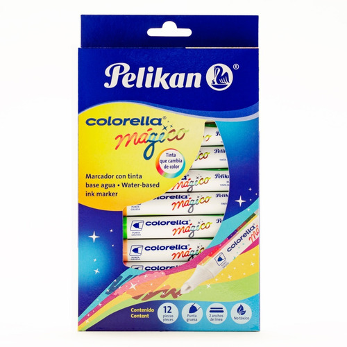 Imagen 1 de 6 de Marcadores Pelikan Colorella Mágico