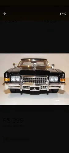 Cadillac Eldorado 1973 Anson 1:18 Clássica Na Caixa | Frete Cadillac Eldorado 1973 Anson 1:18 Clássica Na Caixa | Frete
