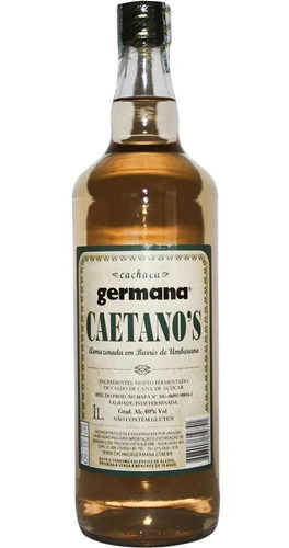 Cachaça Germana Caetanos 1000ml