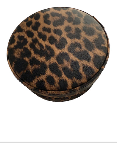 Joyero Moderno, Tamaño Ideal Para Viaje, Y Con Espejo. Animal Print, Moderno Y Elegante