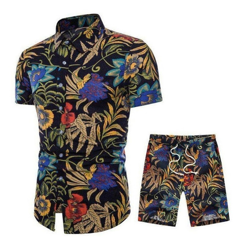Ropa Casual Ropa De Playa Pieza Hombres Conjuntos