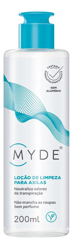 Loção De Limpeza Para Axilas 200ml Myde