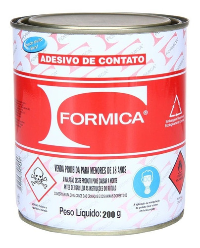 Cemento De Contacto 240 Ml 200 Gramos Formica