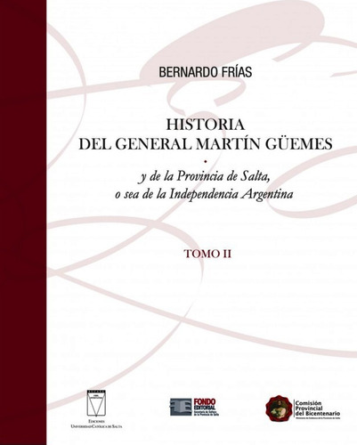 Historia (ii) Del General Martin Guemes (eucasa)