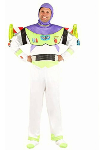 Disguise Toy Story Men's Buzz Lightyear Deluxe Color Como Se Muestra