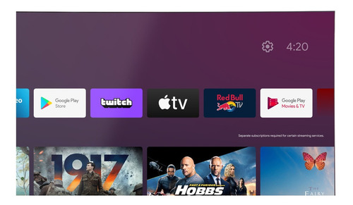 Imagen 6 de 8 de Smart Tv Bgh Led Uhd 4k Android Pne040263 220v