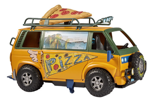 Vehiculo Tortugas Ninja Pizzafire Van Lanza Pizzas 83468