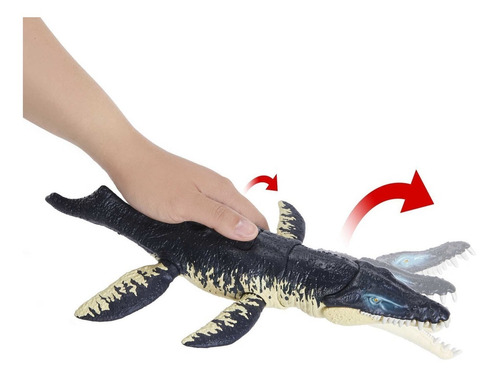 Imagem 5 de 10 de Dinossauro Kronosaurus Jurassic World Dino Trackers - Mattel