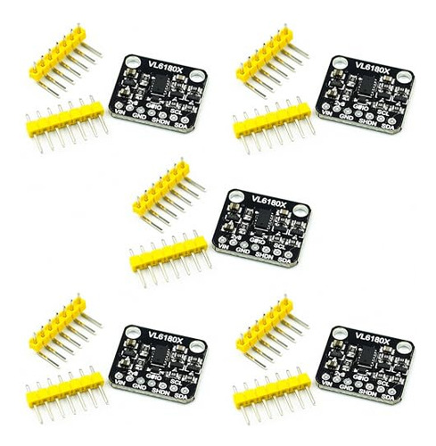 Pack De 5 Sensores De Distancia Vl6180 Para Arduino