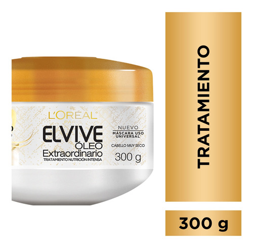 Crema Tratamiento Óleo Extraordinario Coco Elvive 300g X 2u