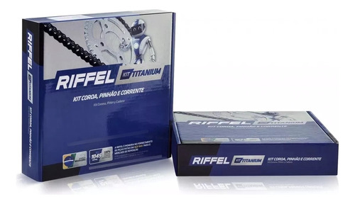 Kit Transmisión Riffel Brasil Yamaha Crypton T105 35/15