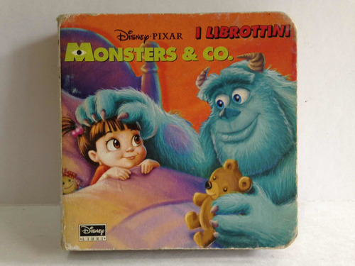 Cuento Infantil Monsters & Co Disney Pixar En Italiano
