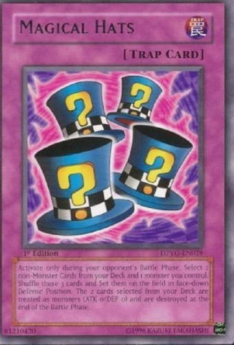 Sombreros Mágicos Raro Yugioh