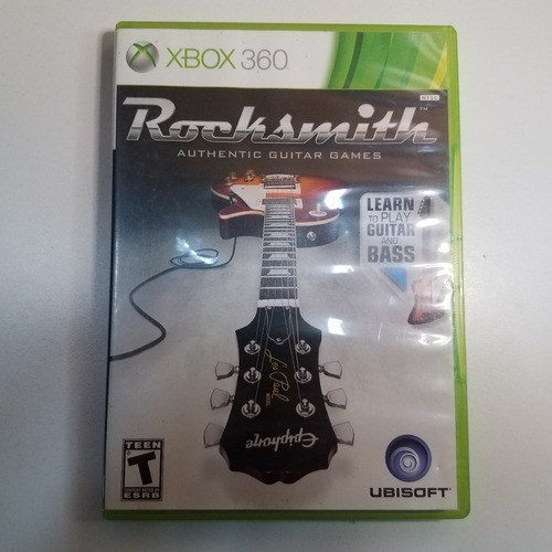 Juego Xbox 360 Rocksmith Autentic Guitar Games - Fisico