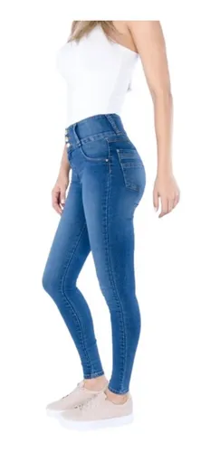 Pantalon Oggi Jeans De Mezclilla Para Mujer Dolly X01942119