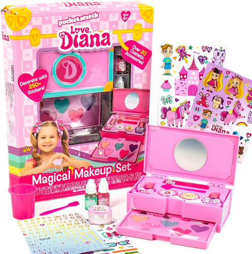 Set De Maquillaje Diana Y Roma Para Niñas 20 Accesorios