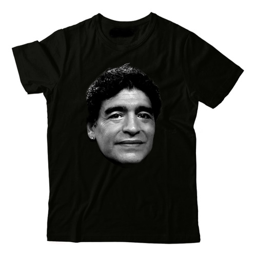 Remera Diego Armando Maradona Cara Ceg22  Dtg Premium