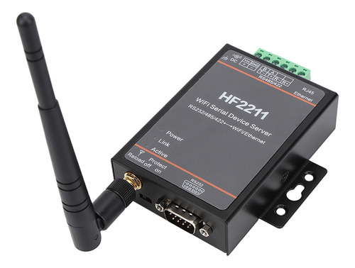 Servidor Serie Hf2211 Rs232/485/422 A Wifi Ethernet Dtu