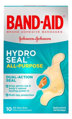 Hydro Seal De Band-aid - Vendas Adhesivas Impermeables Multi