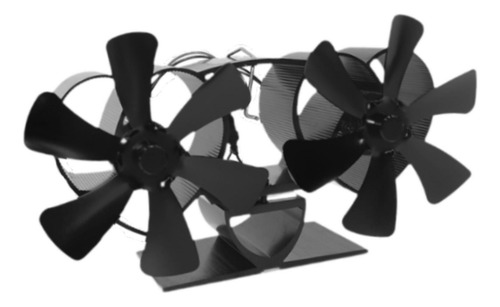 Ventilador De Chimenea De 12 Aspas Alimentado Por Negro