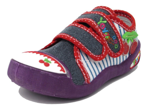 Zapatos Niñas Yoyo L1013 Púrpura 19-24. Envío Gratis