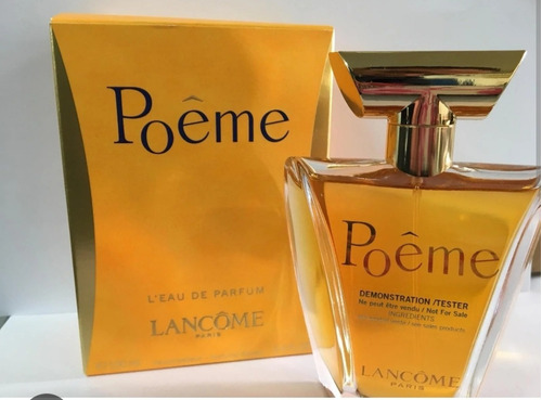 Perfume De Dama Poeme Lancome 100 Ml  Made In Francia
